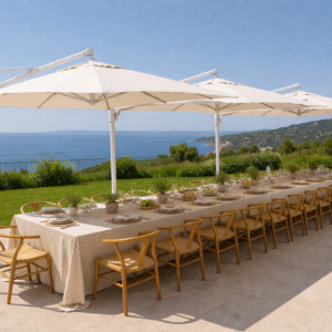 parasol brazo lateral crimons