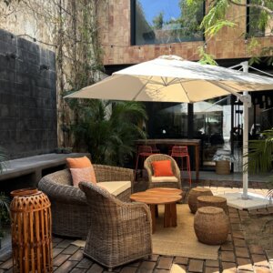 parasol brazo lateral crimons