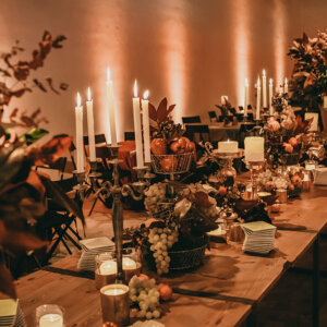 What does decorating with centerpieces contribute to your event?
