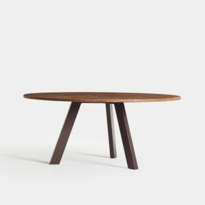 175 mesa rustica redonda crimons