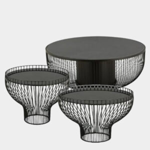 Mesa Platner Negra