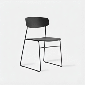 Silla Milán Negra