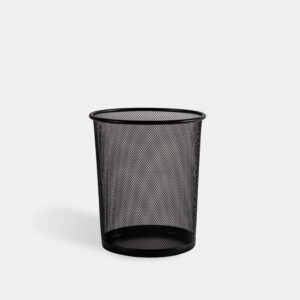 Black Mesh Office Bin