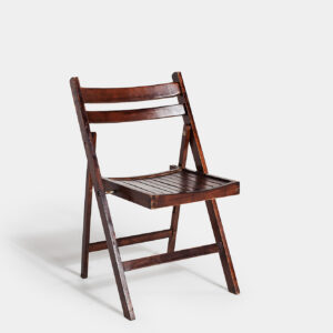 Alquiler de Sillas Madera Nogal Plegable