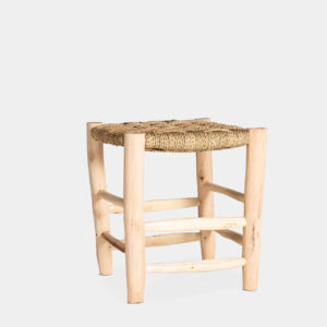 Natural Low Rope Stool