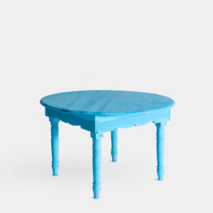 Turquoise Rope Round Table