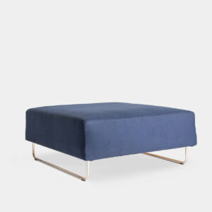 Puf Lotus Blau