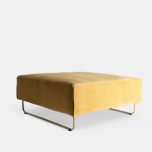 Puf Lotus Velvet Mostassa