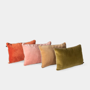 Cojines Velvet Cálidos