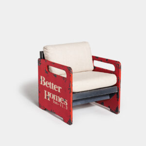 Sillón Rojo Industrial