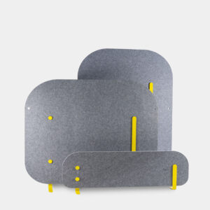 Separador Pequeño Amarillo / Gris