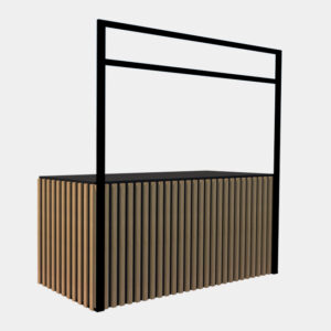 Estructura Buffet Madera