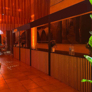 Estructura Buffet Madera