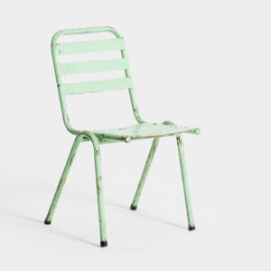 Alquiler de sillas verde vintage para eventos