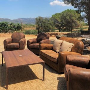 BP Brown Armchair