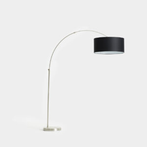 Black/Nickel Arc Lamp