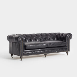 Sofá Chester Premium Negro