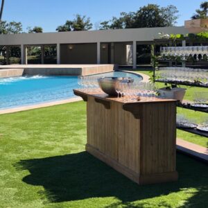 Barra madera Antique Crimons