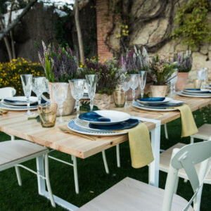 Sillas Crossback Crema