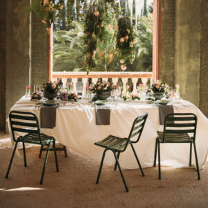 Sillas para eventos verde oscuro Madrid