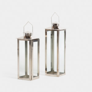 Elongated Nickel Lantern