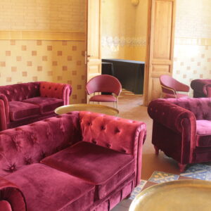 Garnet Gold Armchair