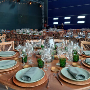 175 mesa rustica redonda crimons