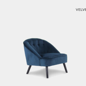 Butaca Velvet Blava
