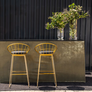 Taburete Gold
