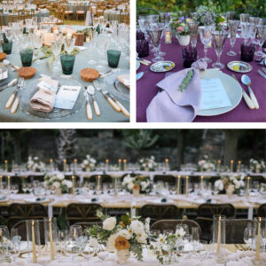 Idees per decorar taules de casament