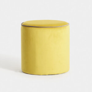 Puf Terciopelo Amarillo