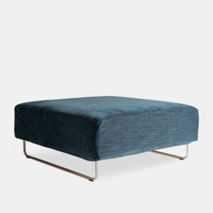 Puf Lotus azul/verde CRIMONS