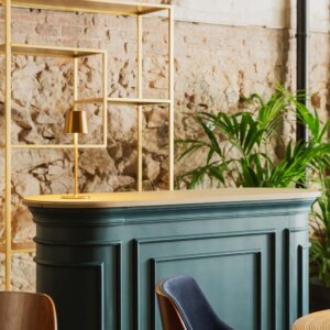 Barra Le Bistro Oval Blava
