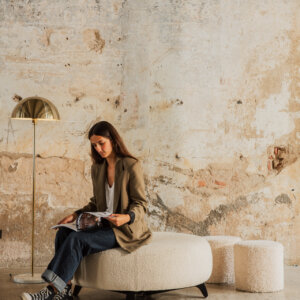 Boucle 102 Pouf