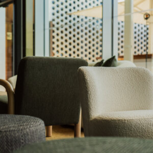 Bouclé Armchair