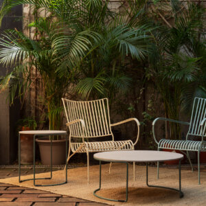 Turquoise Mahón Armchair