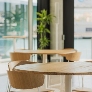 Finland White-Wood Table 120Ø