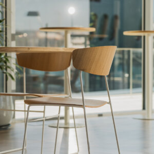 Silla Finland Blanco/Madera