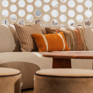 Ocher Waterproof Cushions
