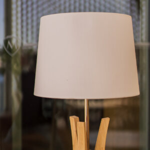 Floor Lamp White/Wood