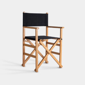 Sillón director negro crimons