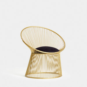 Sillón Platner Dorado