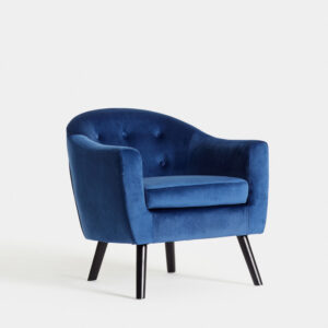 Butaca Velvet Blava