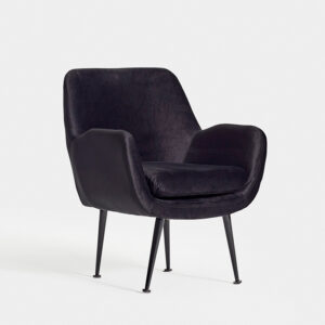 Sillón Velvet Negro