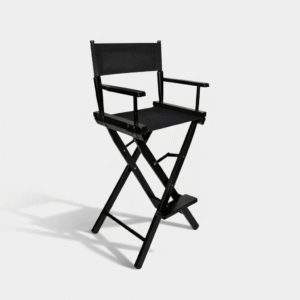 Taburete Director Negro